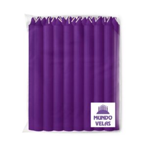 Velas Familiares lisas x25 igual color