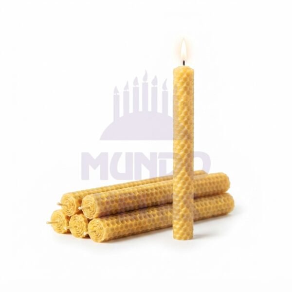Vela Cera Miel Fina