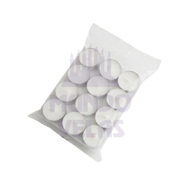 Veladoras chatas x12 (importadas)