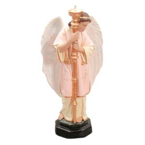 Anjo Candelabro (esquerdo - rosa)