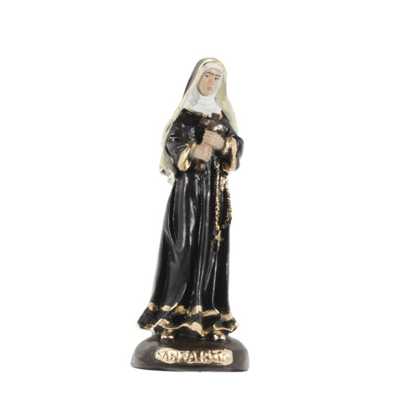 Santa Rita en resina