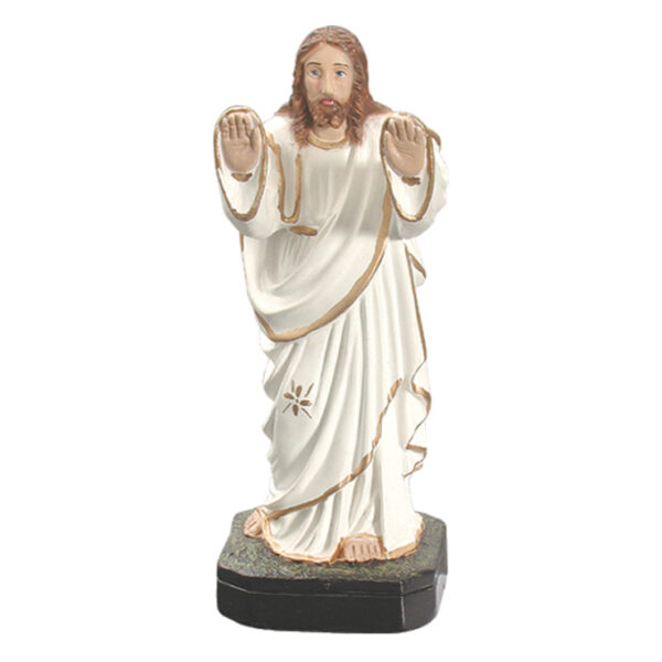 Cristo bendiciendo (manto blanco)