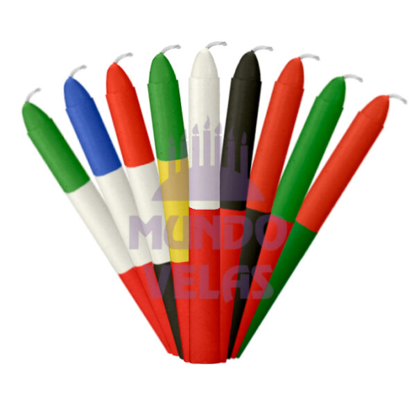 Vela Nº4 combinada Velas Nº 4 combinadas x50 surtidas
