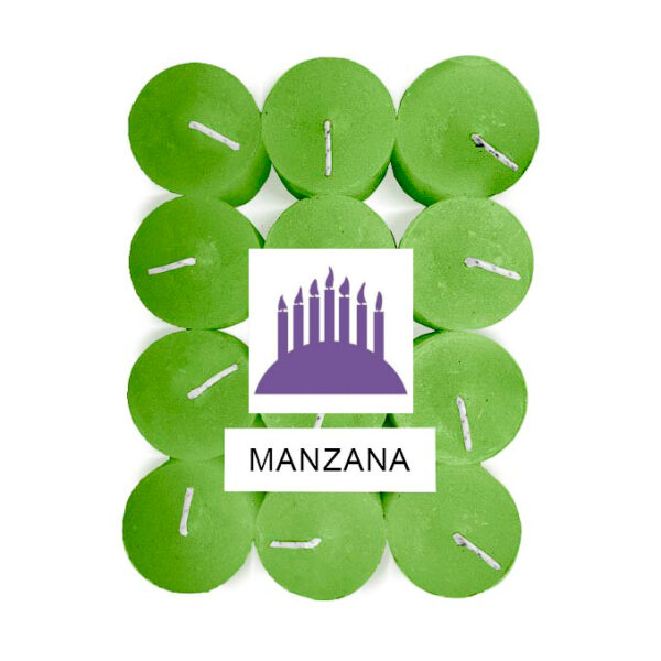 Veladora Manzana Veladora x12 Perfumada