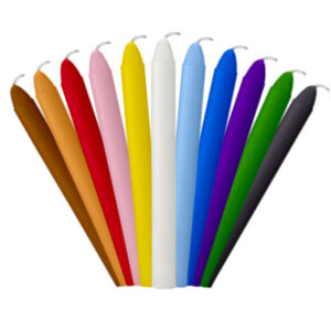 Velas Nº 4 lisas x50 surtidas