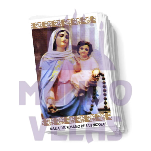 Rosario de San Nicolas Virgen del Rosario de San Nicolás