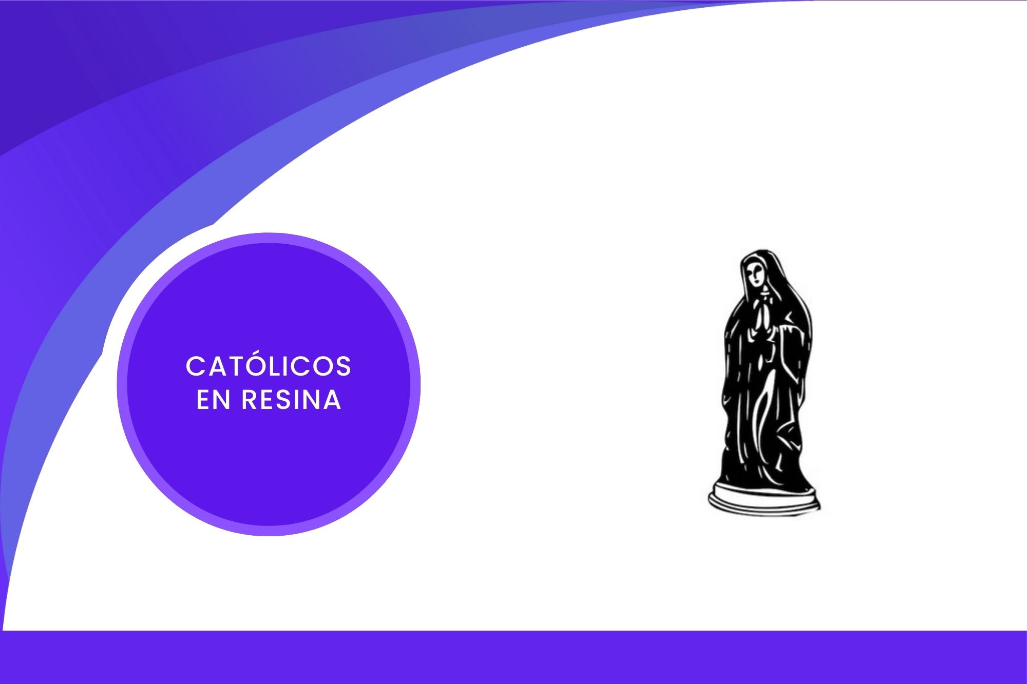 San Antonio en resina