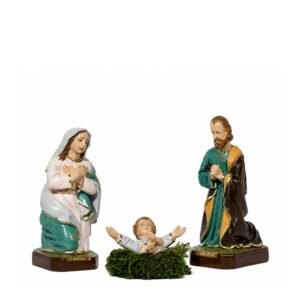 pesebre 3 piezas Pesebre Sagrada Familia (30cm)